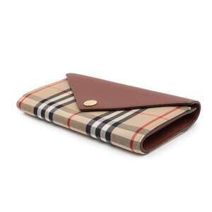 Burberry Wallet Check Long